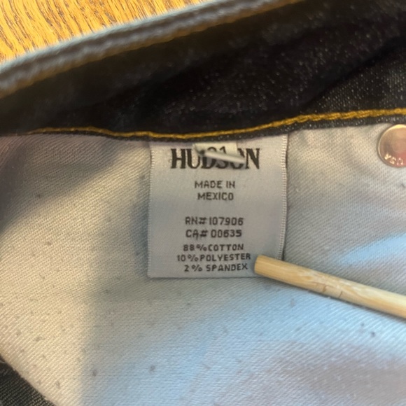 Hudson Krista Super Skinny Jeans Size 31 High Waist *Measurements* VGUC - Picture 5 of 11